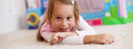 Girl Playing | Flat Rate Carpet